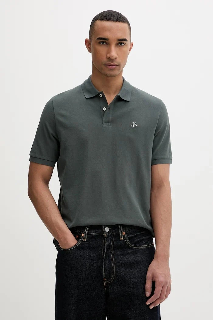 Camiseta de algodón Marc O'Polo con cuello para hombre