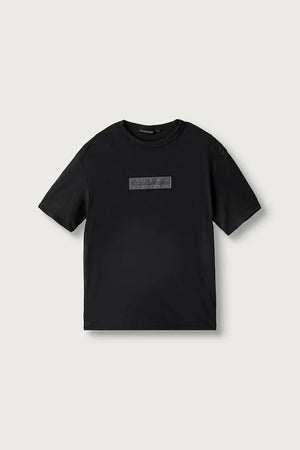 Camiseta de algodón para niño S-NEW BOX LOGO SS