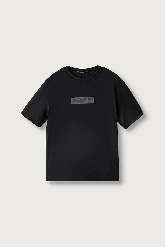 Camiseta de algodón para niño S-NEW BOX LOGO SS