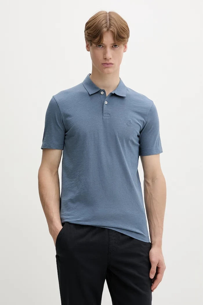 Polo de algodón con cuello para hombre Marc O'Polo