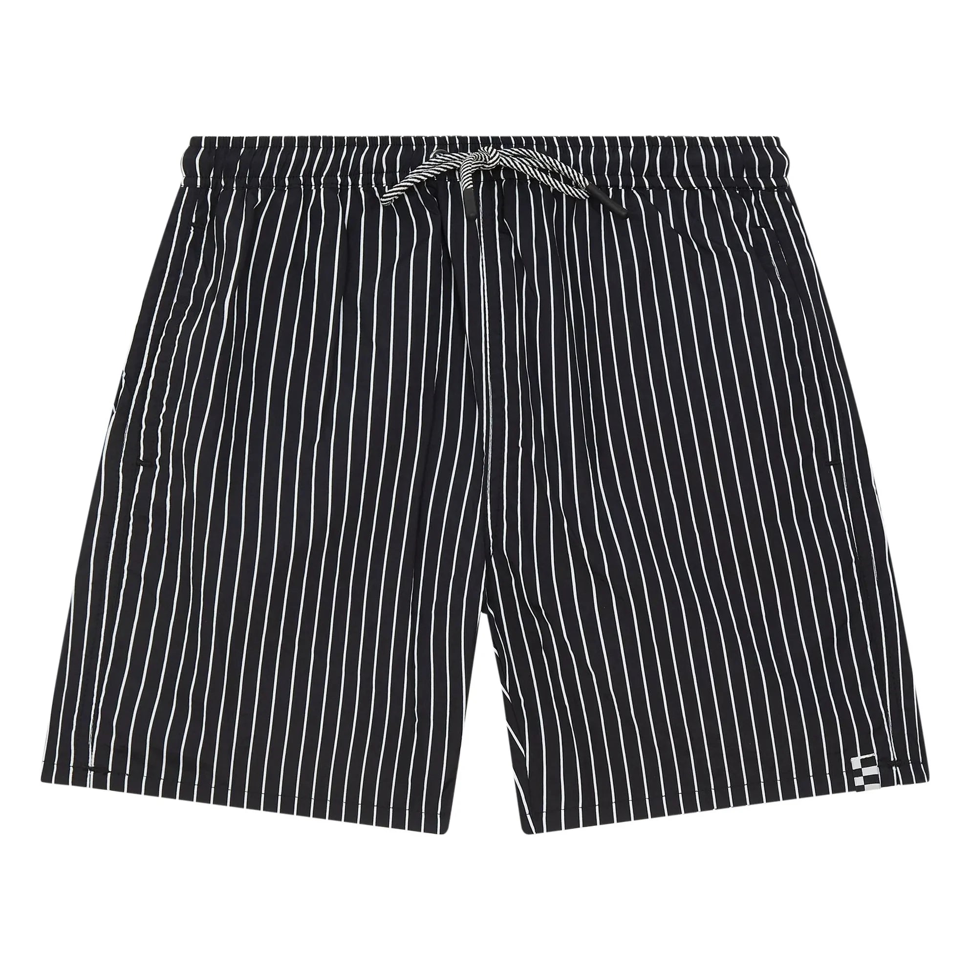 Finger in the nose - Bañador a rayas Freeboy | Negro