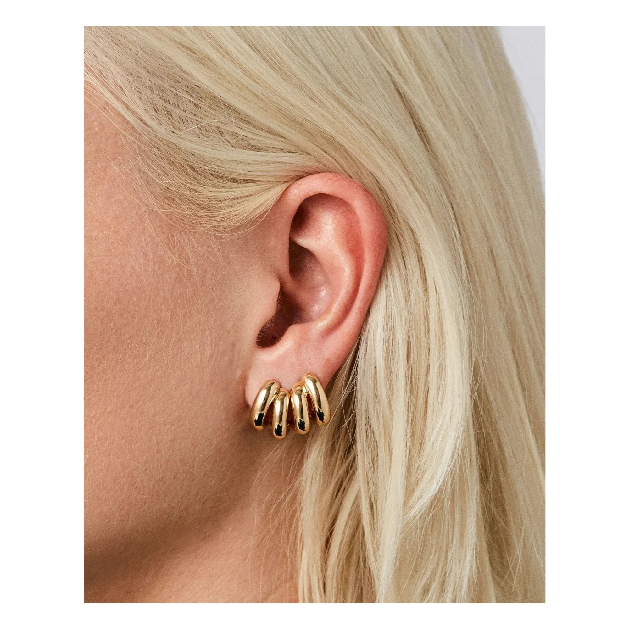 Jenny Bird - Pendientes Mini Florence | Oro