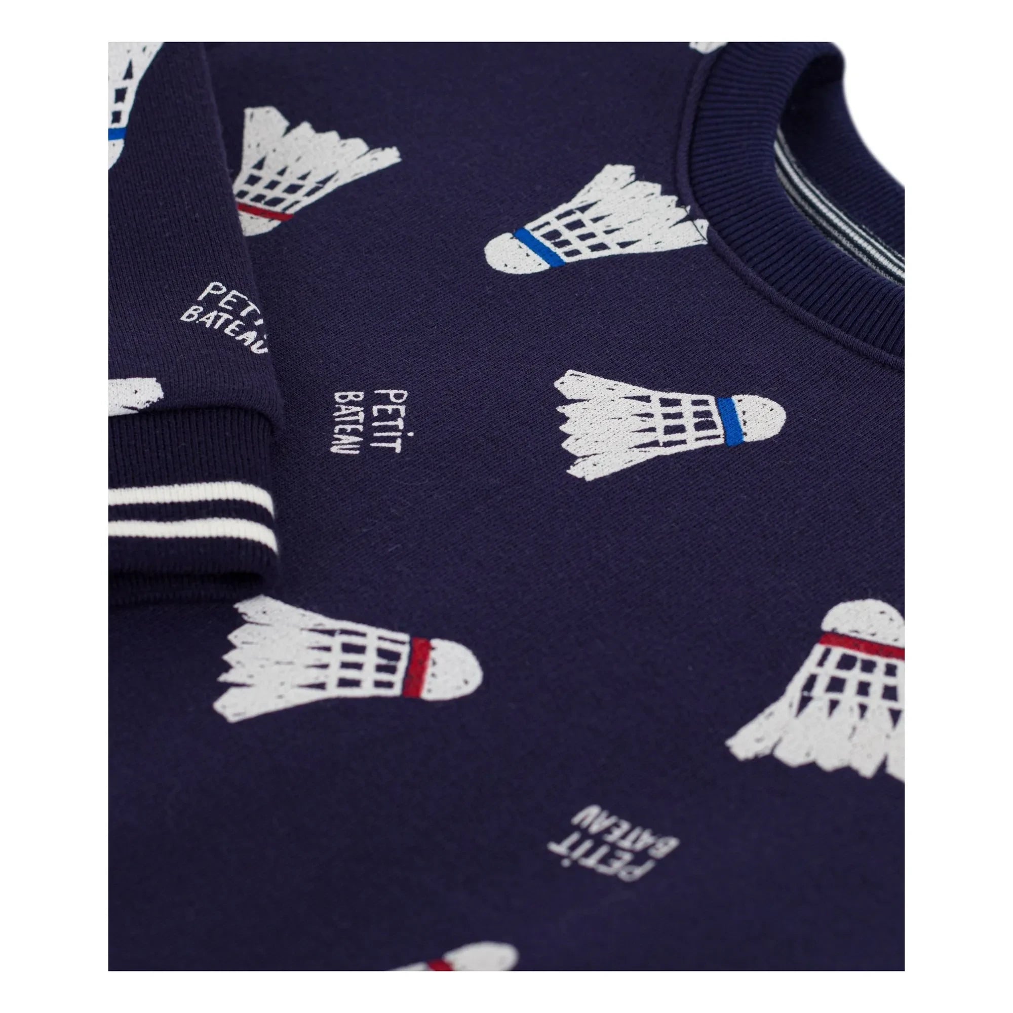 Petit Bateau - Forro polar de bádminton | Azul noche