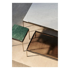 & Tradition - Mesa auxiliar Sett LN11, Luca Nichetto | Mármol Verde
