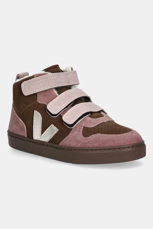 Veja Small V-10 Mid Winter Botas de gamuza para niños