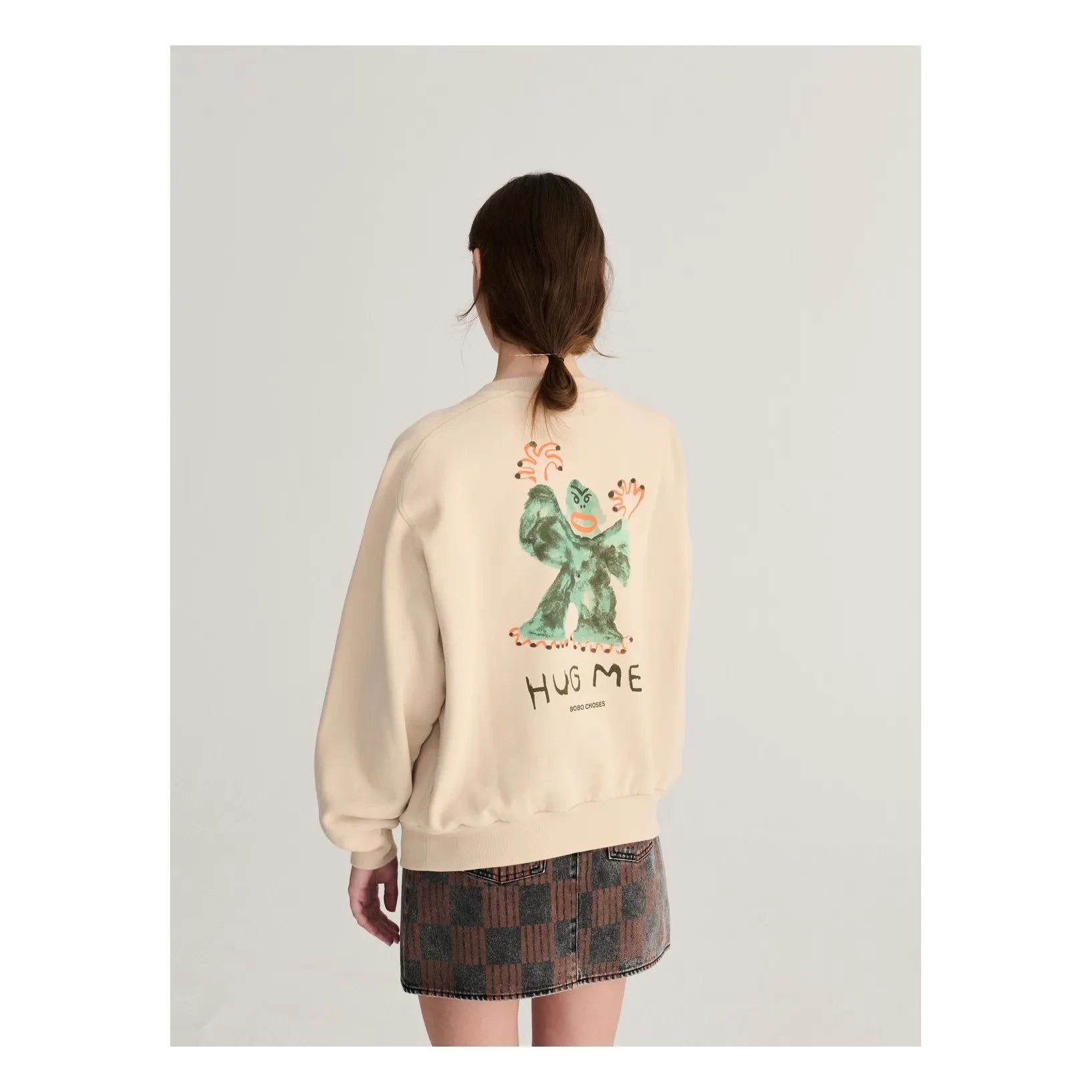 Bobo Choses - Sudadera orgánica Hug Me | Bej