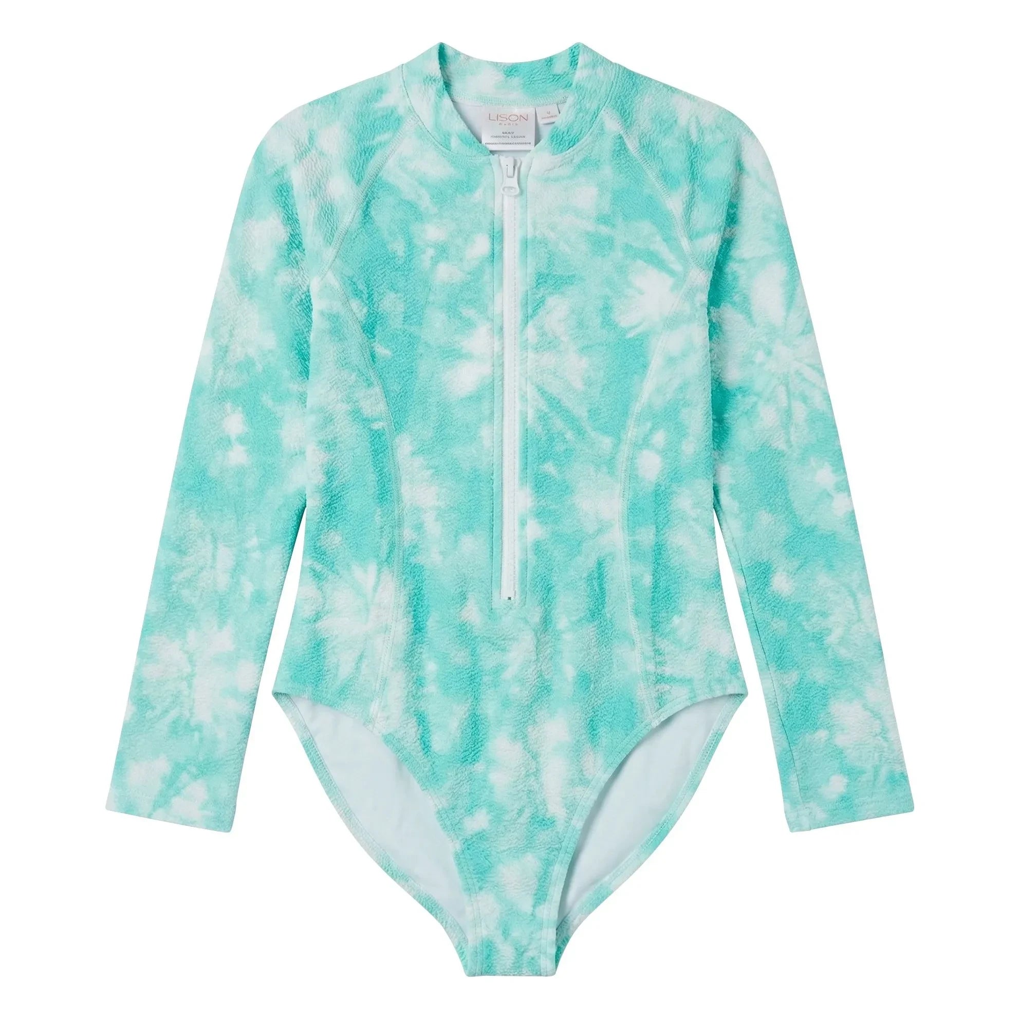 Lison Paris - Bañador Taha'a Tie and Dye con Protección UV | Turquesa