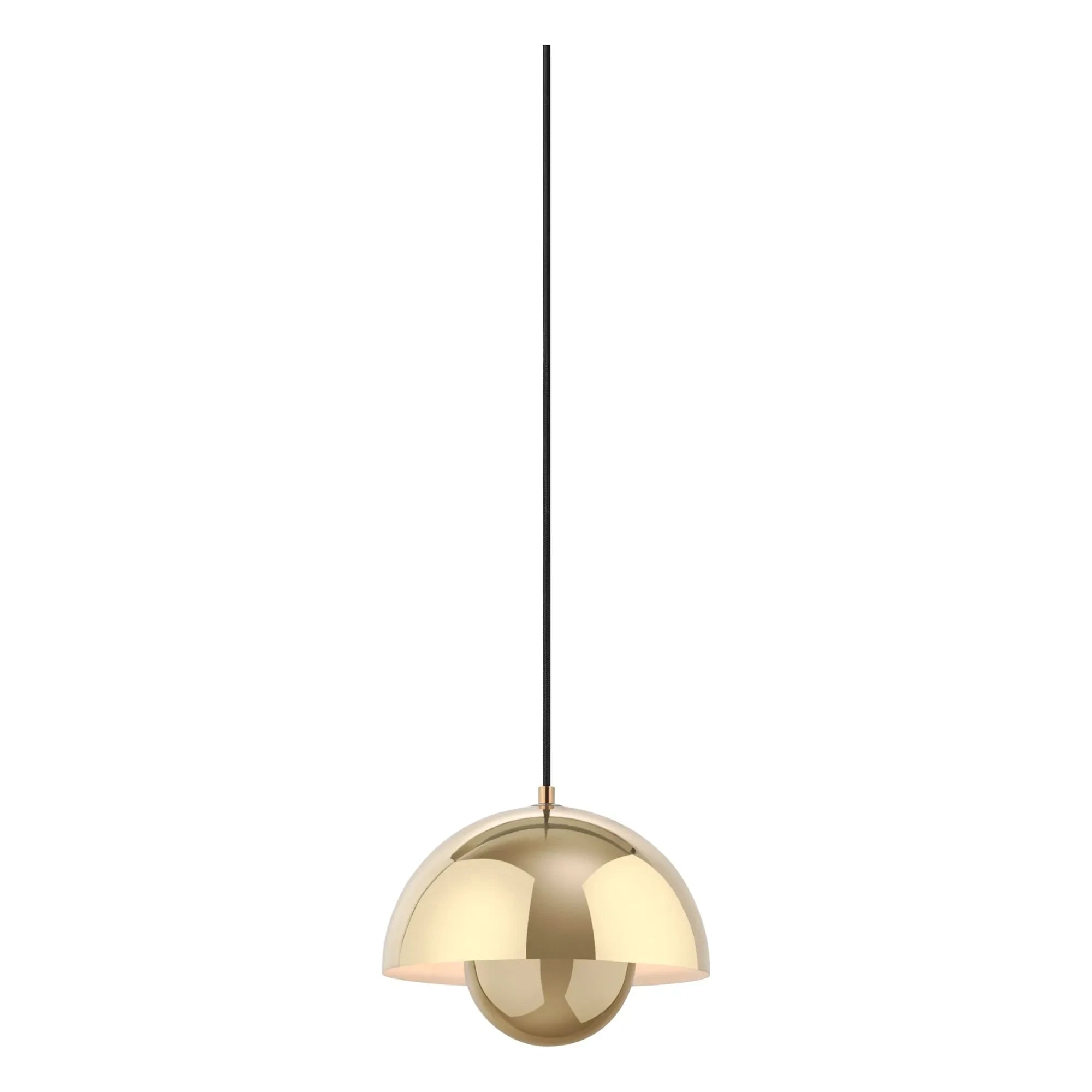& Tradición - Lámpara colgante Flowerpot VP1, Verner Panton | Oro