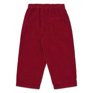 Main Story - Pantalones anchos de fibras recicladas | Rojo