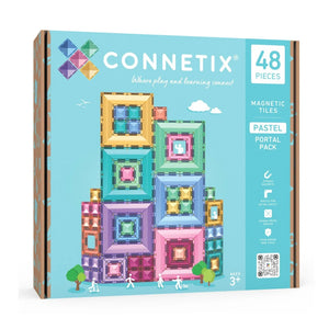 Connetix - Pastel Portal Seti - 48 Parça | Pastel