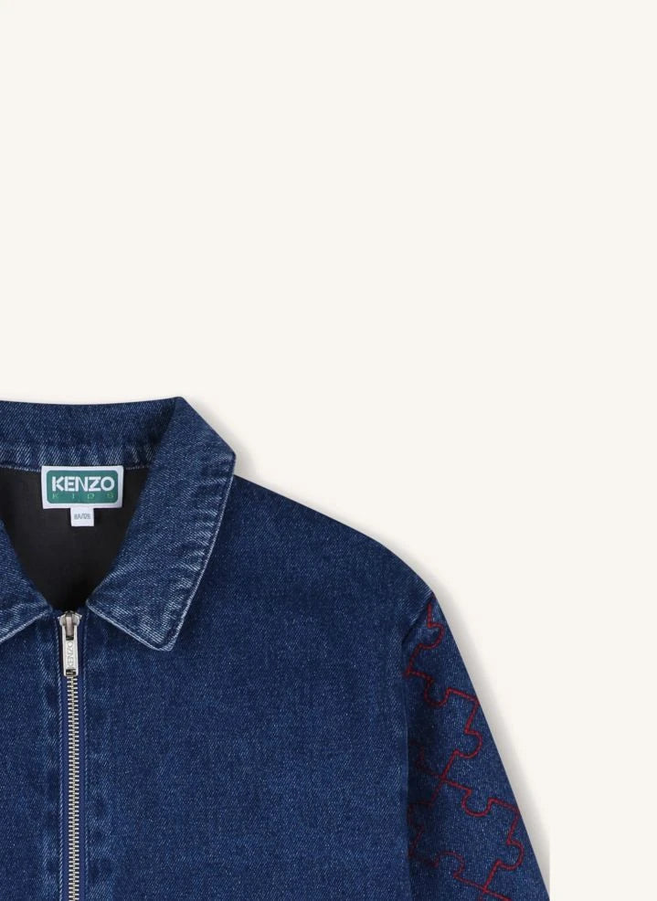 Kenzo - 1970 Denim Chaqueta con cremallera | Mavi