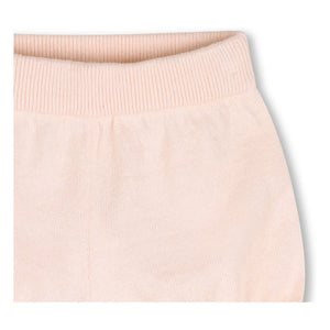 Chloé - Conjunto de suéter y braguita de algodón orgánico | Rosa
