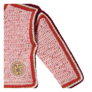 Zimmermann - Chaqueta de ganchillo Patience | Rosa claro