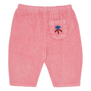The Campamento - Pembe Kadife Pantolon | Baby