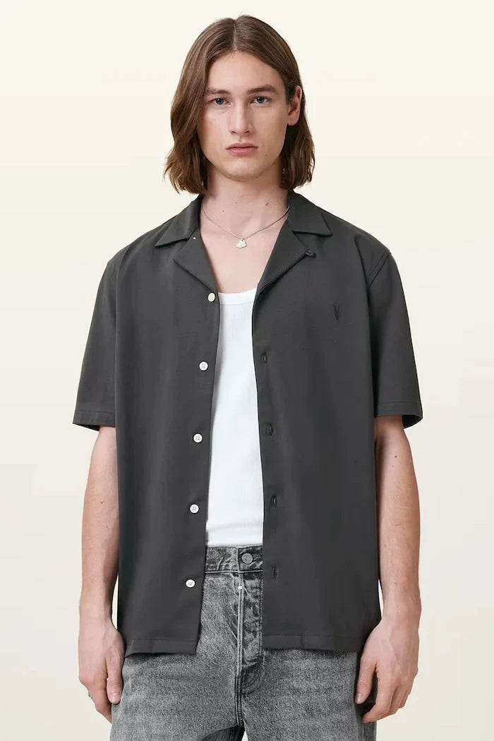Camisa de algodón HUDSON AllSaints para hombre