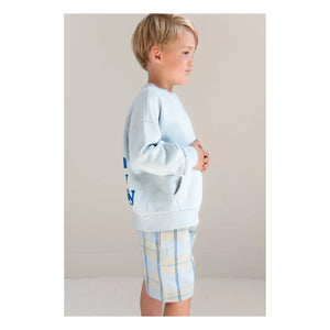 Jenest - Sudadera de algodón orgánico Bo On My Way | Azul claro