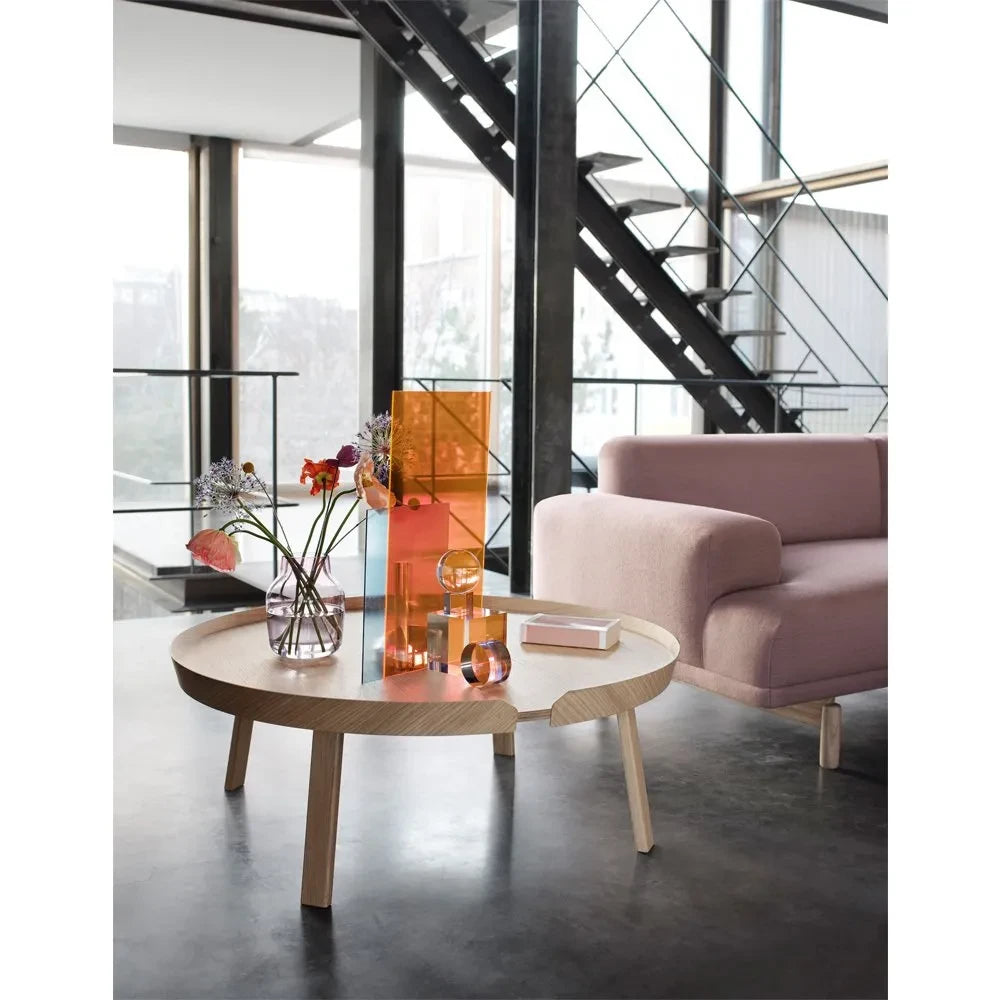 Muuto - Mesa de centro redonda | Roble