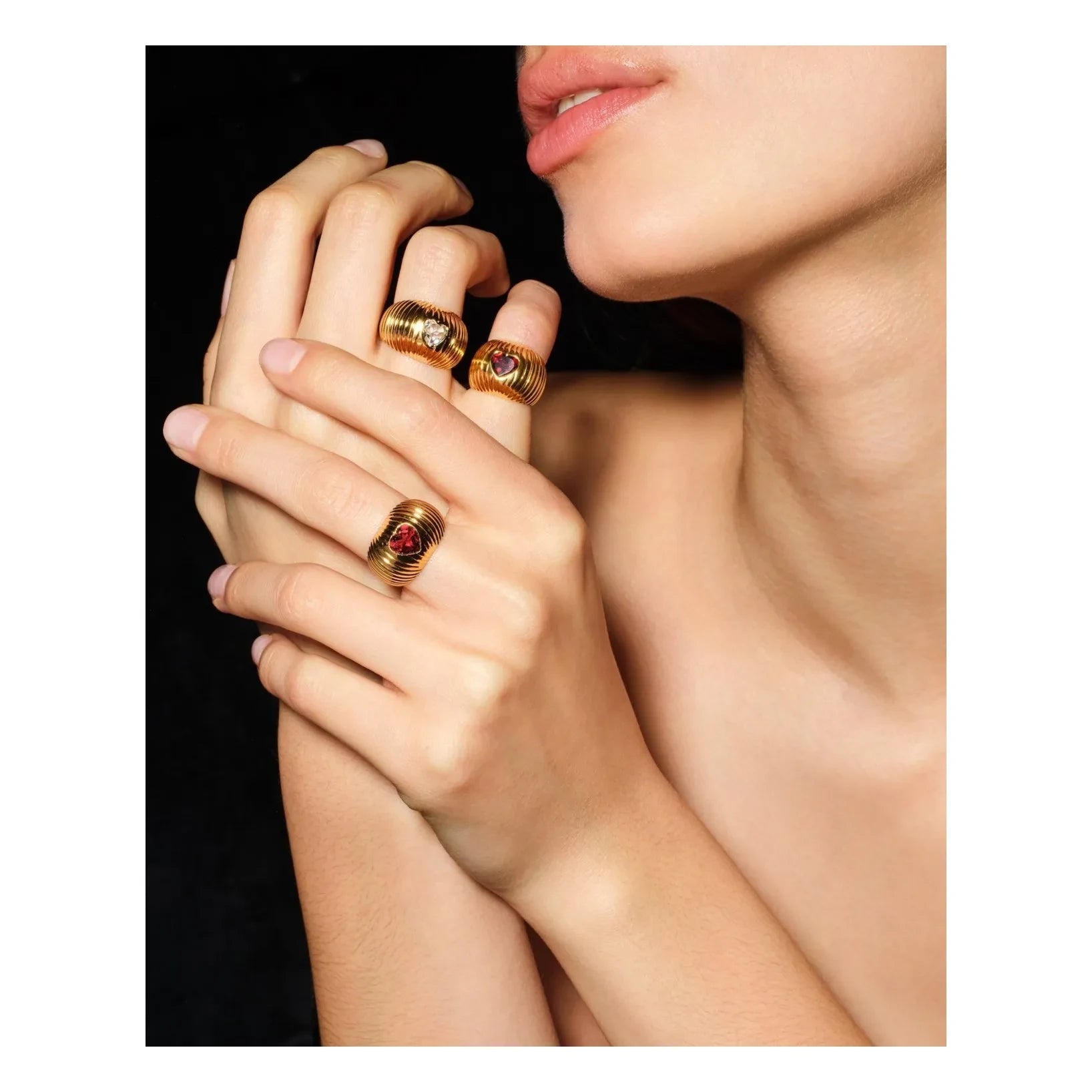 Tityaravy - Anillo Granate Prema | Granate