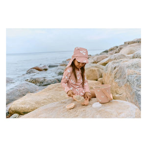 Liewood - Cubo y accesorios de playa Gilma | Sweethearts/Toscana pálido