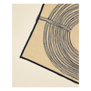 Maison Sarah Lavoine - Mantel individual bordado Mirage | Azul