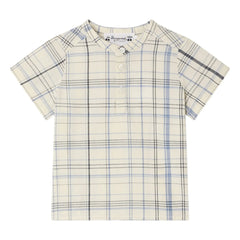 Bonpoint - Camisa de cuadros Cesari | Crudo