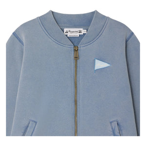 Bonpoint - Chaqueta bomber de algodón orgánico Loreto | Azul celeste