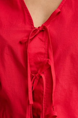 Blusa de algodón con volantes para mujer Marc O'Polo