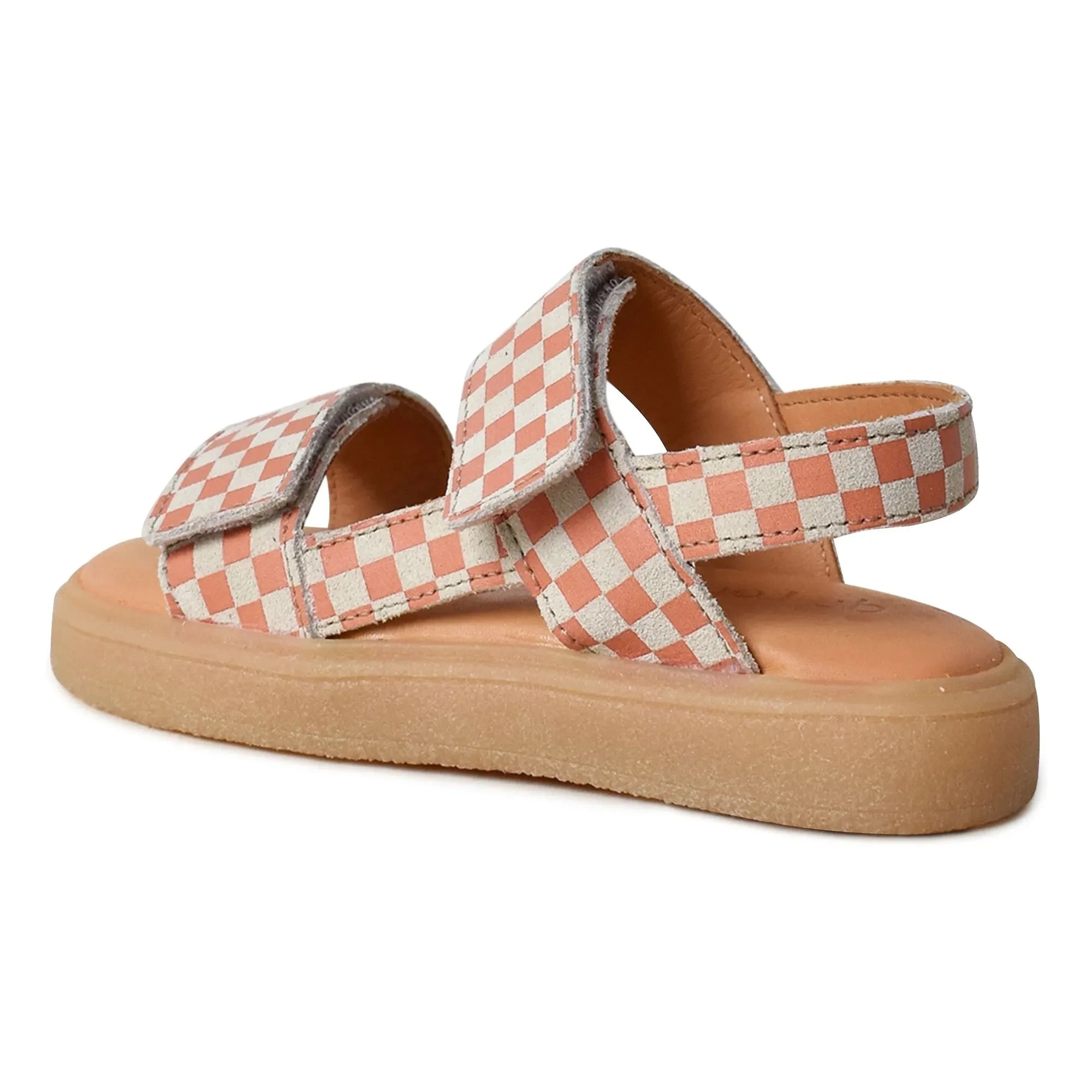 du Loua - Sandalias a Cuadros Du Malu | Coral