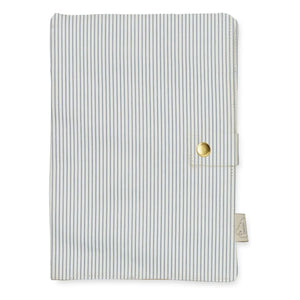Cam Cam - Funda para libro de salud a rayas | Azul