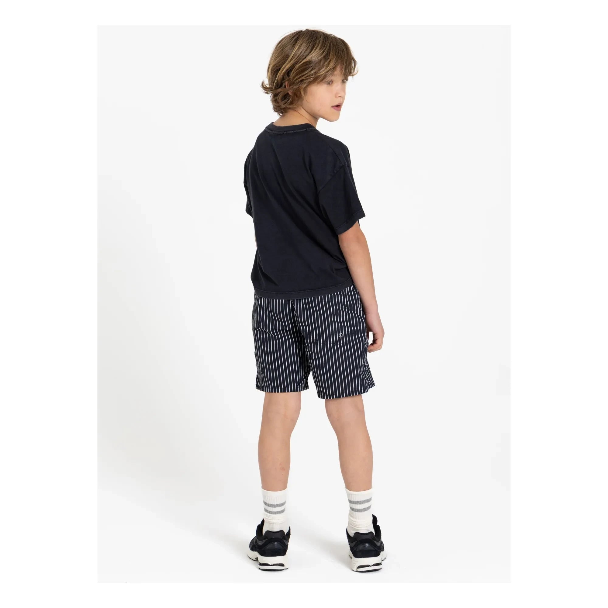 Finger in the nose - Bañador a rayas Freeboy | Negro