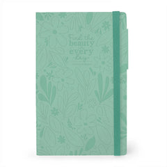 Legami - Cuaderno de Páginas en Blanco y Tapa Suave Monocromática - Jardín Botánico - Mi Cuaderno