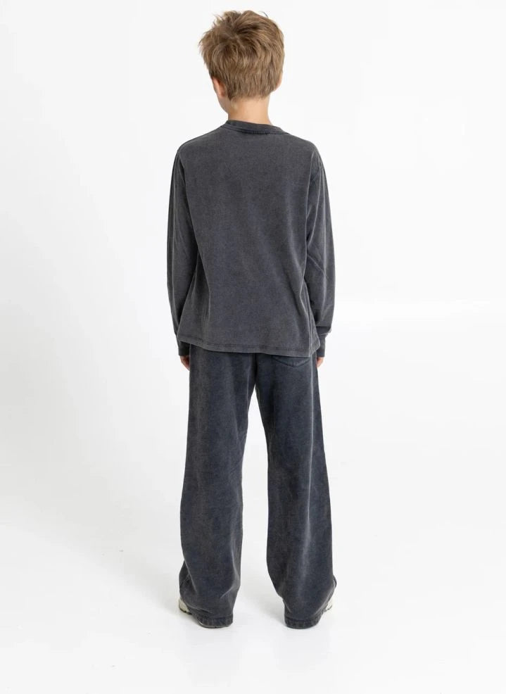 Finger in the nose - Renzo Pantalones Jogger Orgánicos | Negro