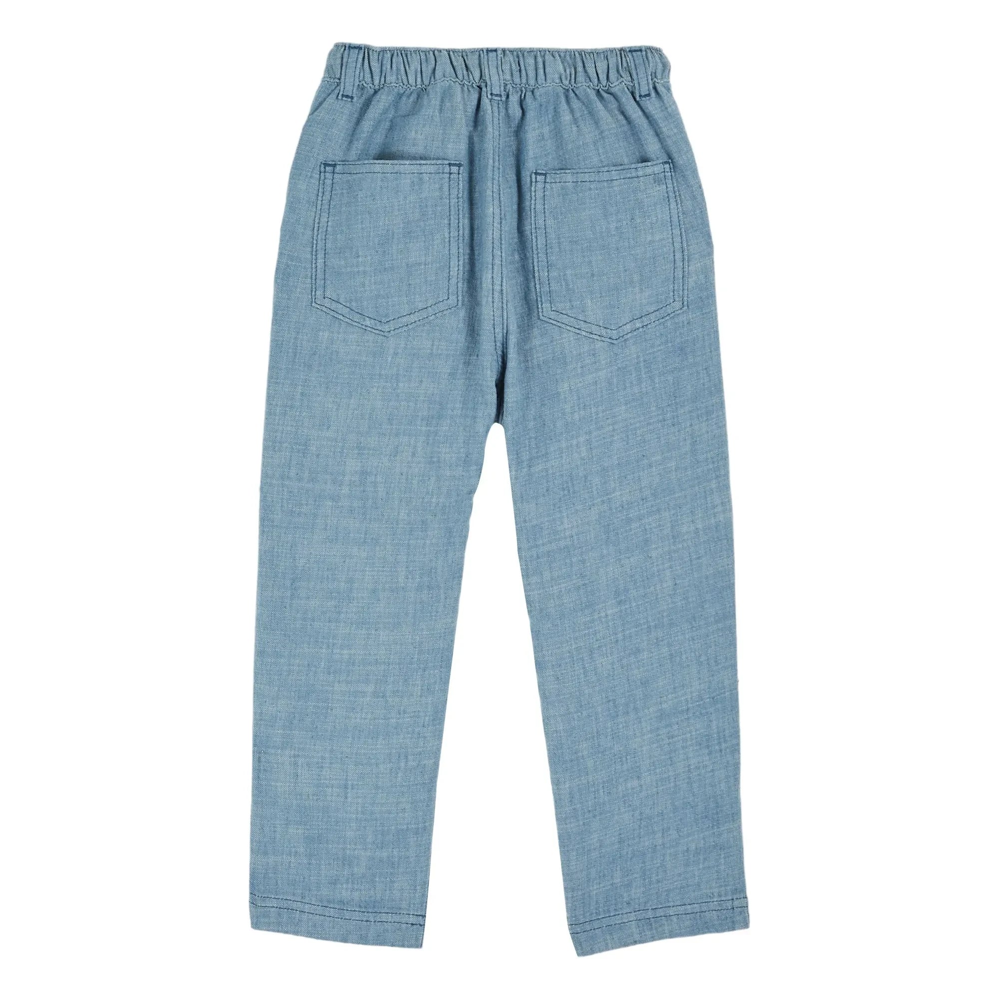 Emile et Ida - Pantalones de chambray azules