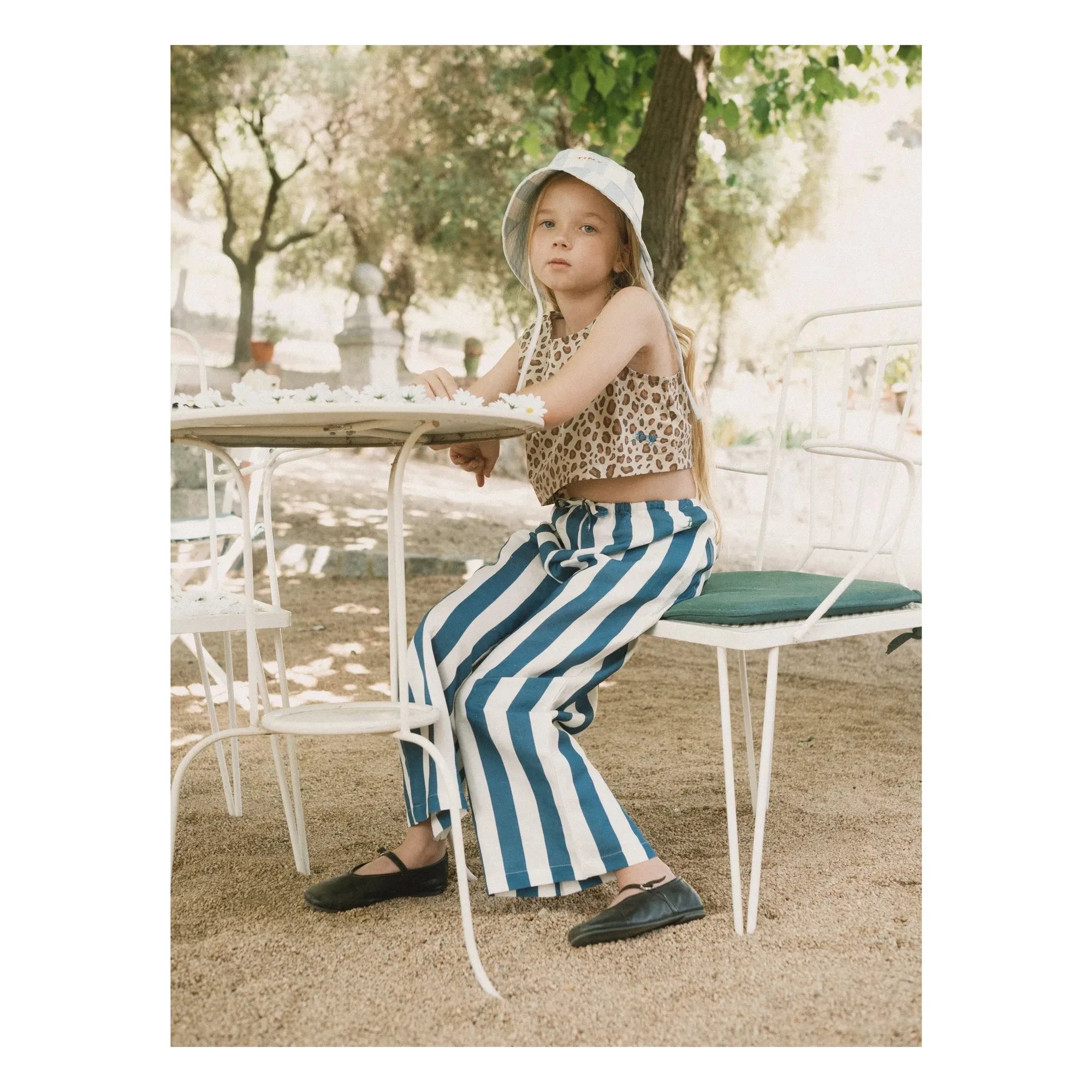 Tinycottons - Pantalones de rayas azules | Azul