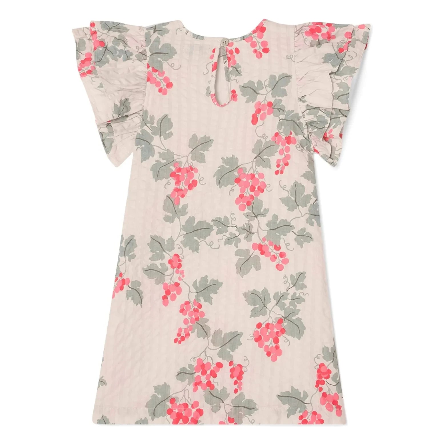 garbo&friends - Vestido Raisin Volant en relieve | Crudo