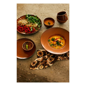 HKliving - Cuenco de cerámica Chef | Terracota