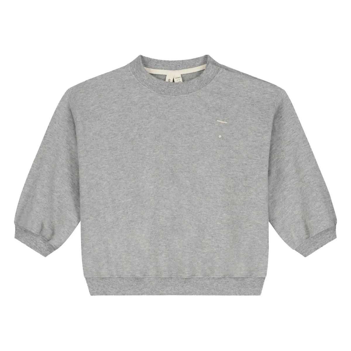 Gray Label - Sudadera de mini algodón orgánico | Gris claro