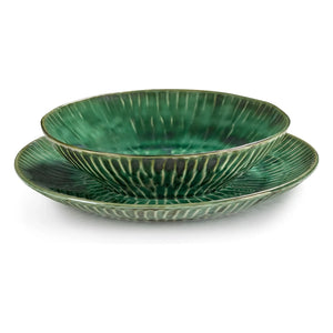 Serax - Vajilla Verde Lanza, Pascale Naessens - Set de 2 | Verde