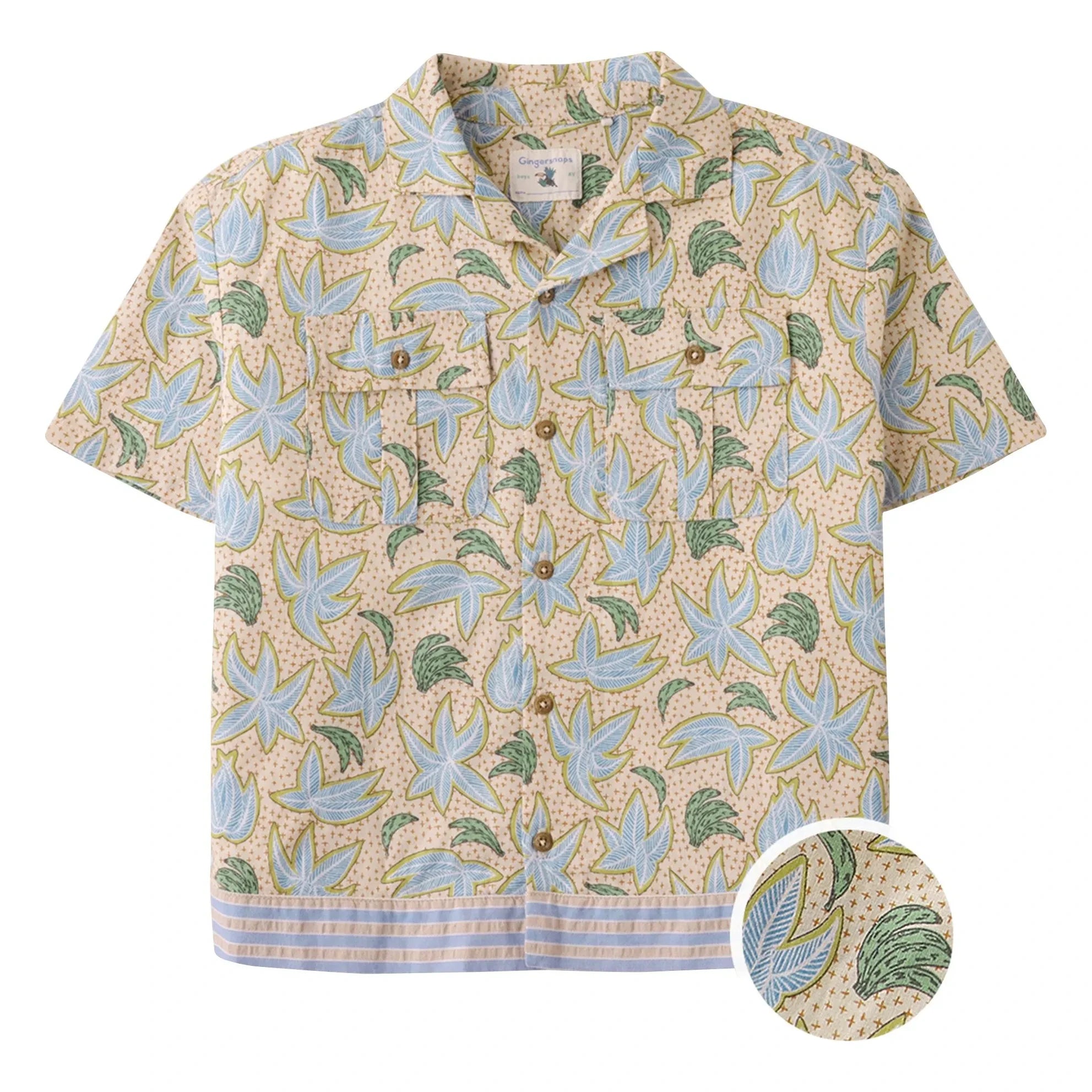 Gingersnaps - Camisa de Lino de Banano | Beige