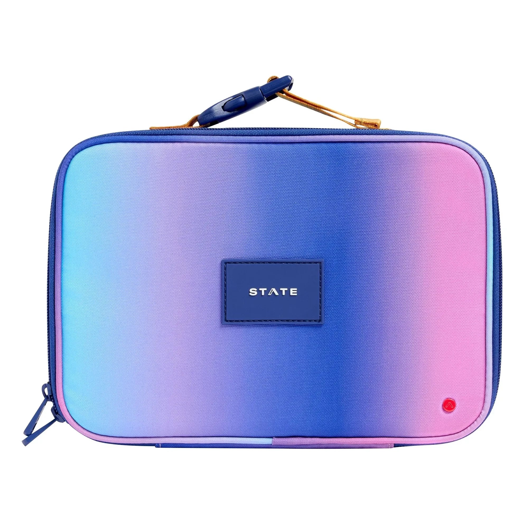 State Bags - Lunch-Box Rodgers Dikey Geçişli | Mavi