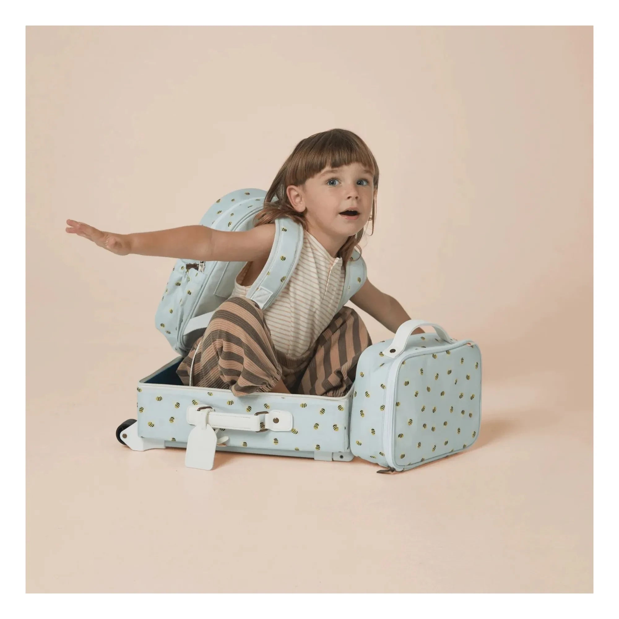 Olli Ella - Maleta See-ya Bee | Azul