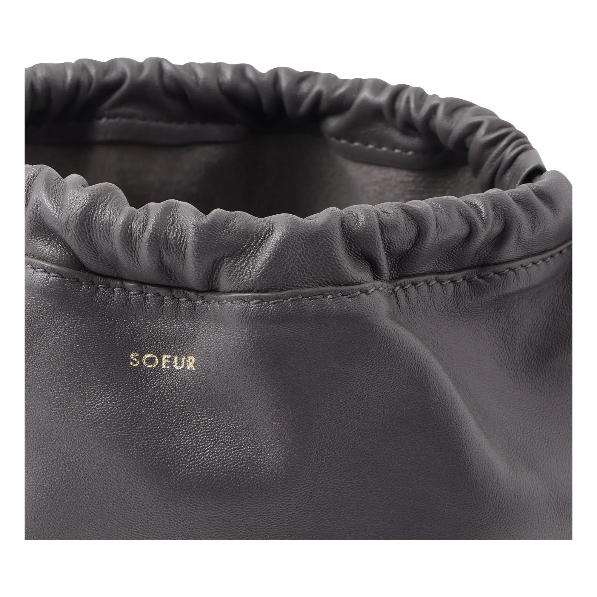 Soeur - Bolso de cuero Suzette | Gris carbón