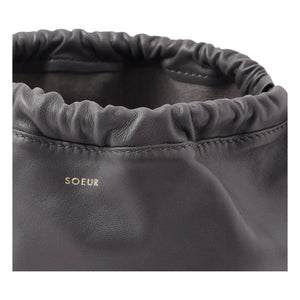 Soeur - Bolso de cuero Suzette | Gris carbón