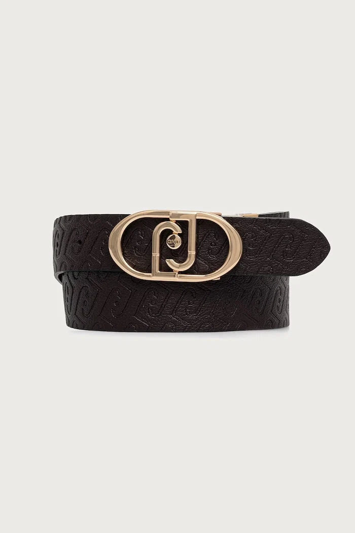 Cinturón reversible de piel sintética para mujer Liu Jo