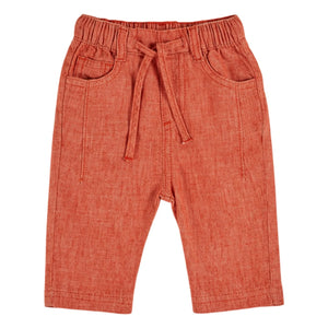 Emile et Ida - Pantalón Fruncido | Rojo