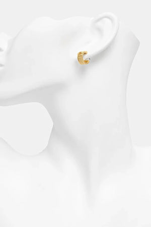 Pendientes metálicos de mujer Coach