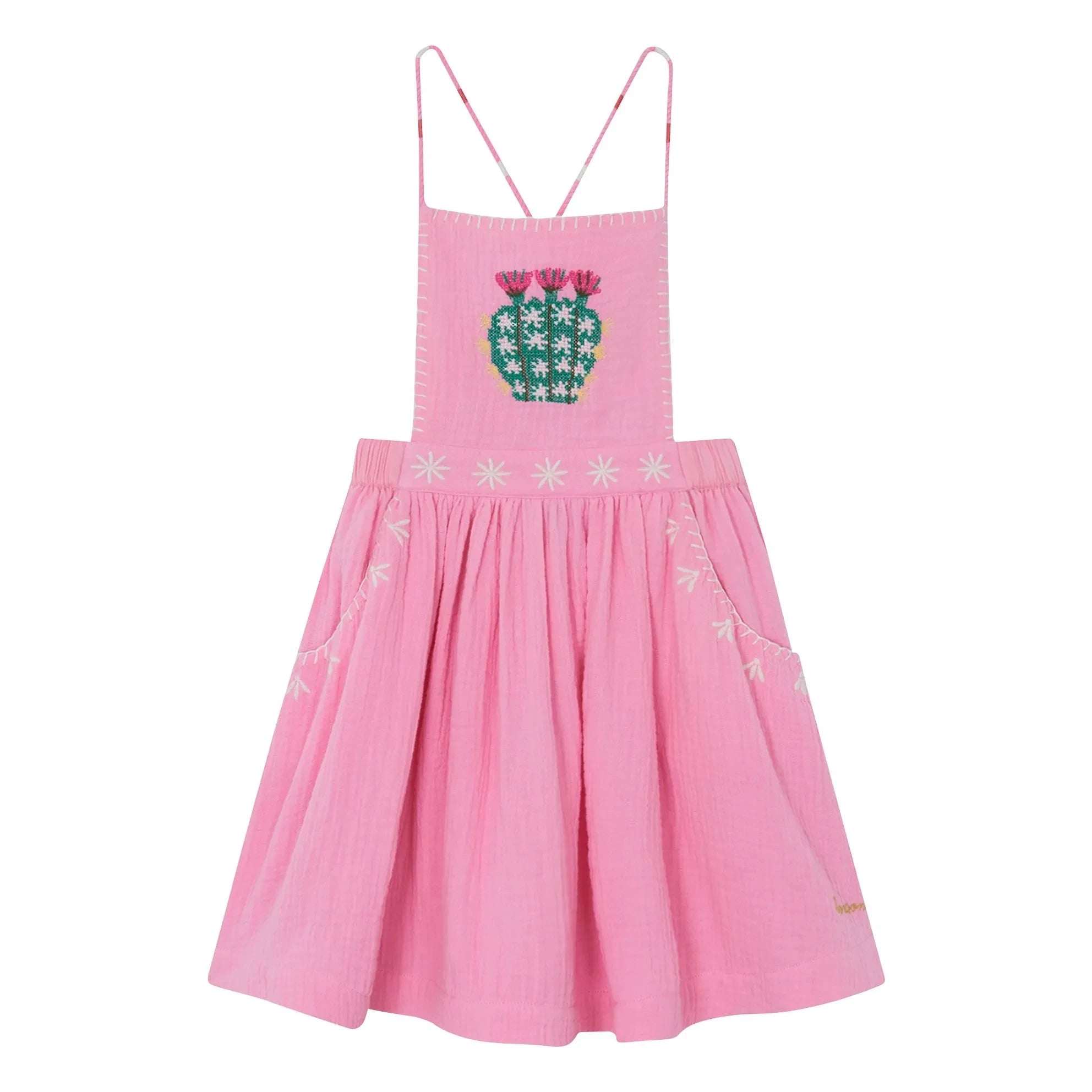 Bonton - Vestido bordado Noelia | Crudo