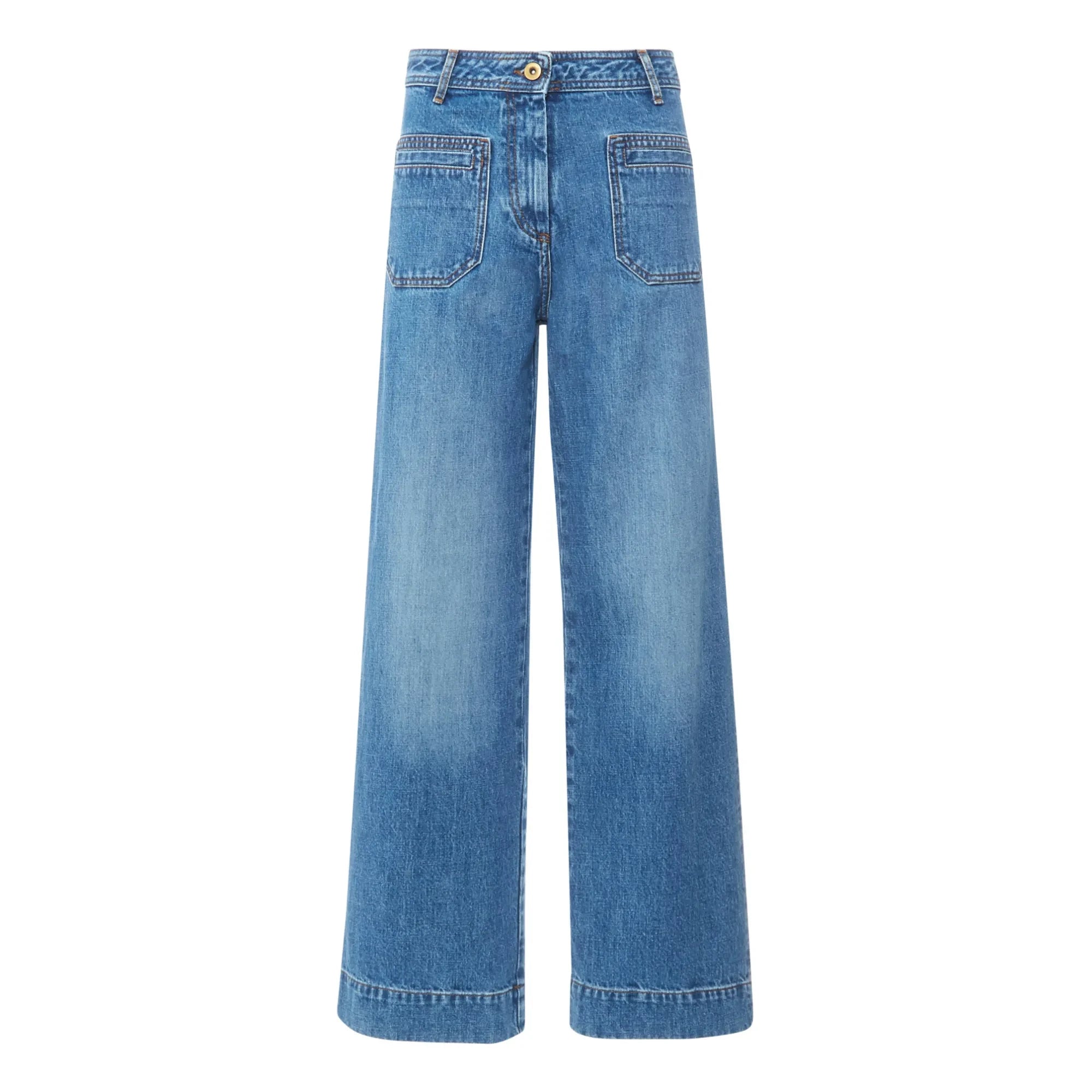 Sessùn - Jeans Johnny O de algodón orgánico | Azul