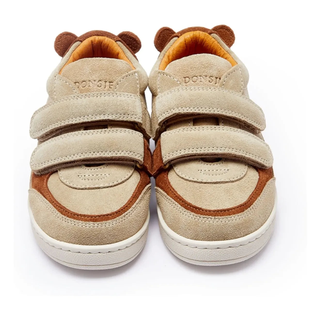 Donsje - Zapatillas de gamuza con arañazos de oso Rinon | Beige
