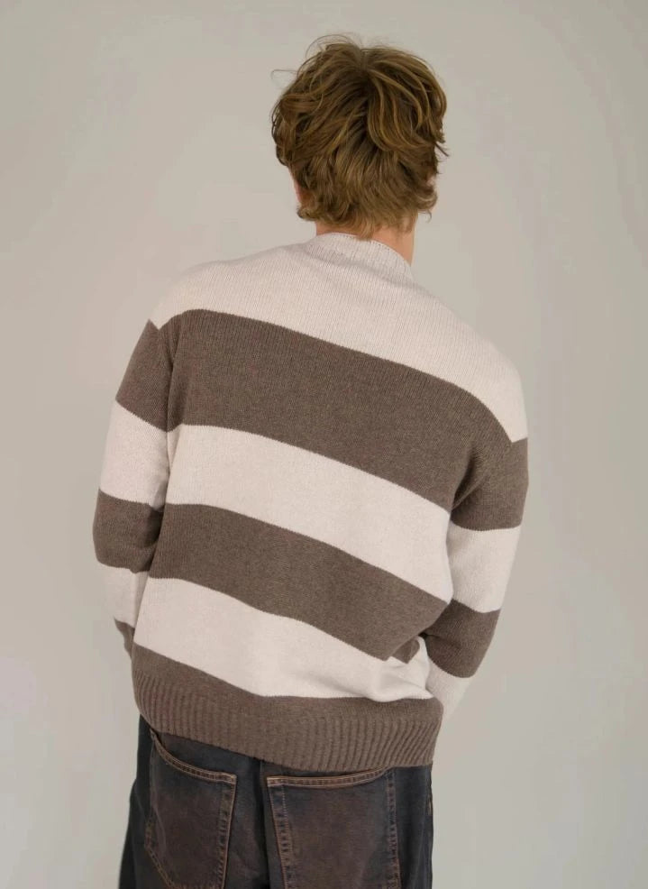 Origin Knitwear - Suéter de Lana Sin Costuras | Lila